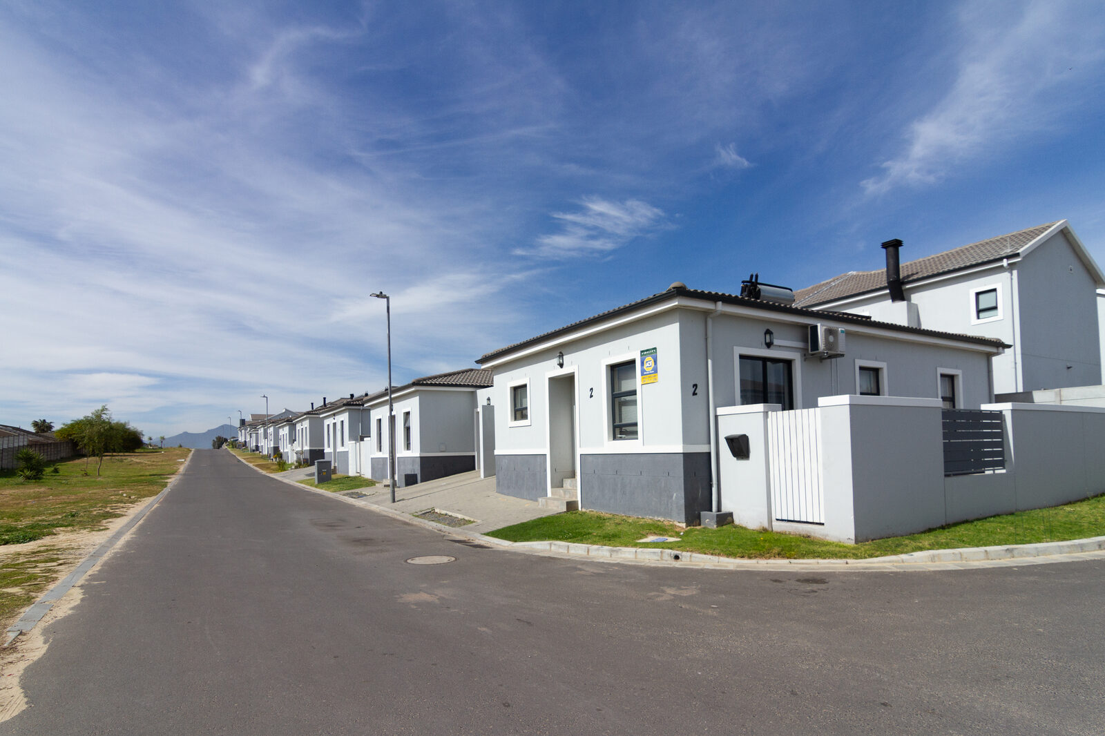 Completed Bracken Reserve street